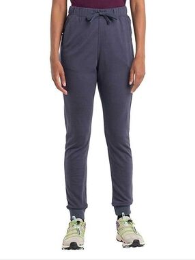 Icebreaker Womens Merino Crush Wool Pant Graphite Blue Gray Size Small Baselayer